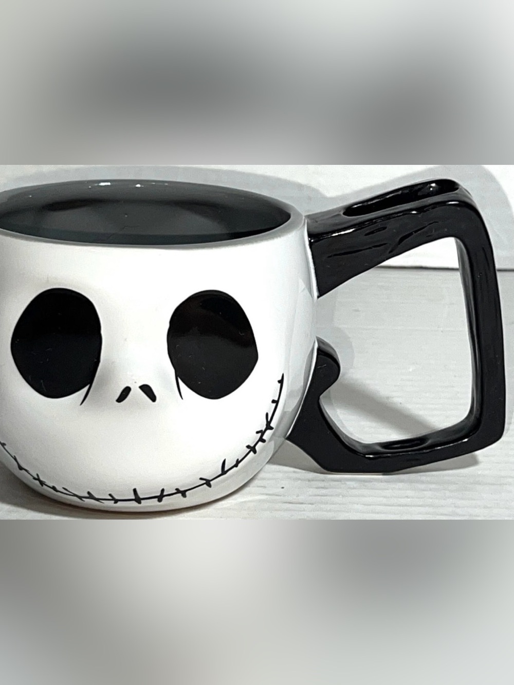 Disney Parks Nightmare Before Christmas Jack Skellington Tim Burton Tea Mug Cup